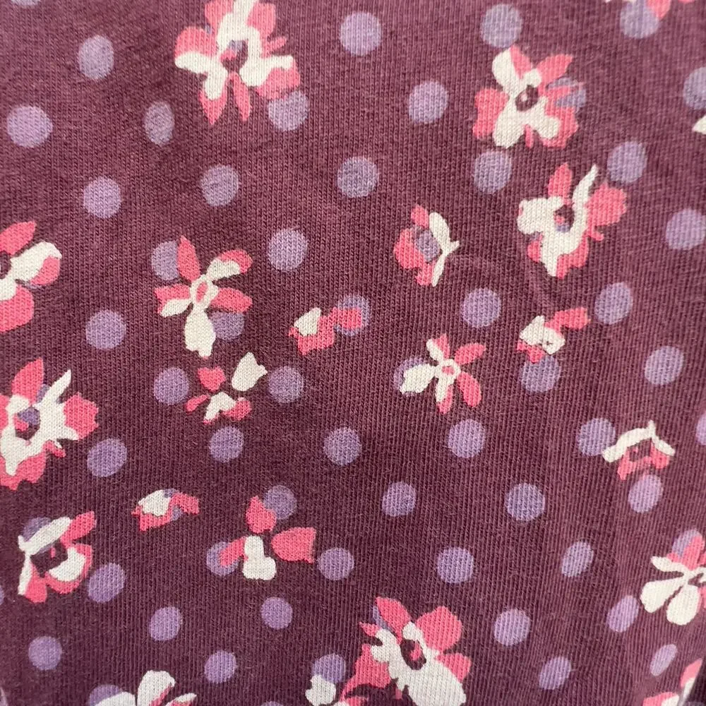 H&M Floral Short Sleeve Knee Length‎ Dress Size M